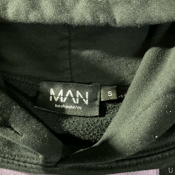 BoohooMan LA California Black Graphic Hoodie - Picture 5 of 8